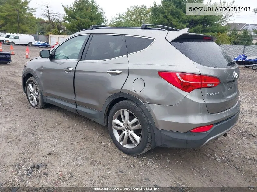 5XYZUDLA7DG083403 2013 Hyundai Santa Fe Sport 2.0T