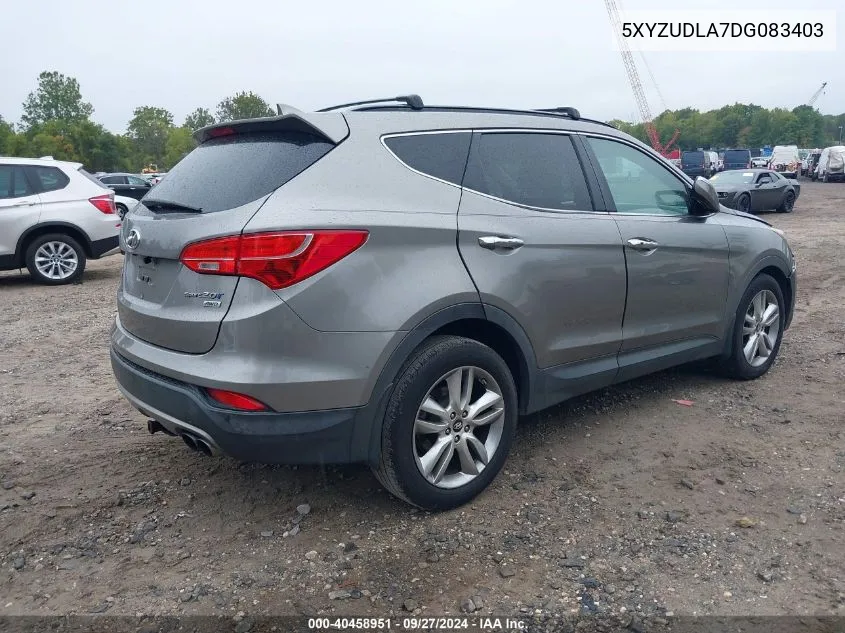 5XYZUDLA7DG083403 2013 Hyundai Santa Fe Sport 2.0T