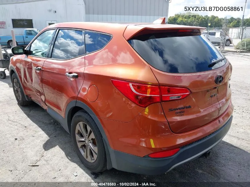 5XYZU3LB7DG058861 2013 Hyundai Santa Fe Sport