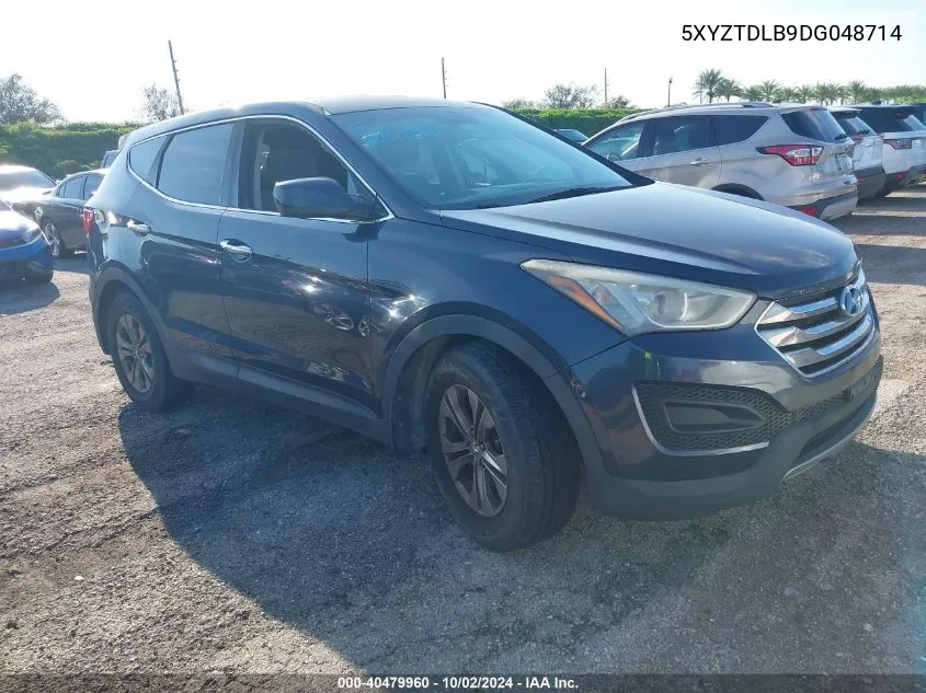 5XYZTDLB9DG048714 2013 Hyundai Santa Fe Sport