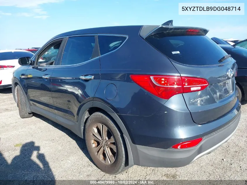 5XYZTDLB9DG048714 2013 Hyundai Santa Fe Sport