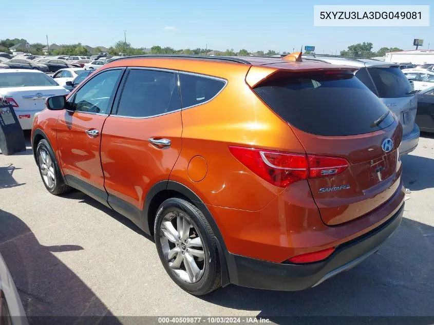 5XYZU3LA3DG049081 2013 Hyundai Santa Fe Sport 2.0T