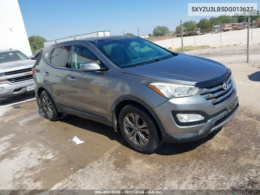 2013 Hyundai Santa Fe Sport VIN: 5XYZU3LB5DG013627 Lot: 40518959