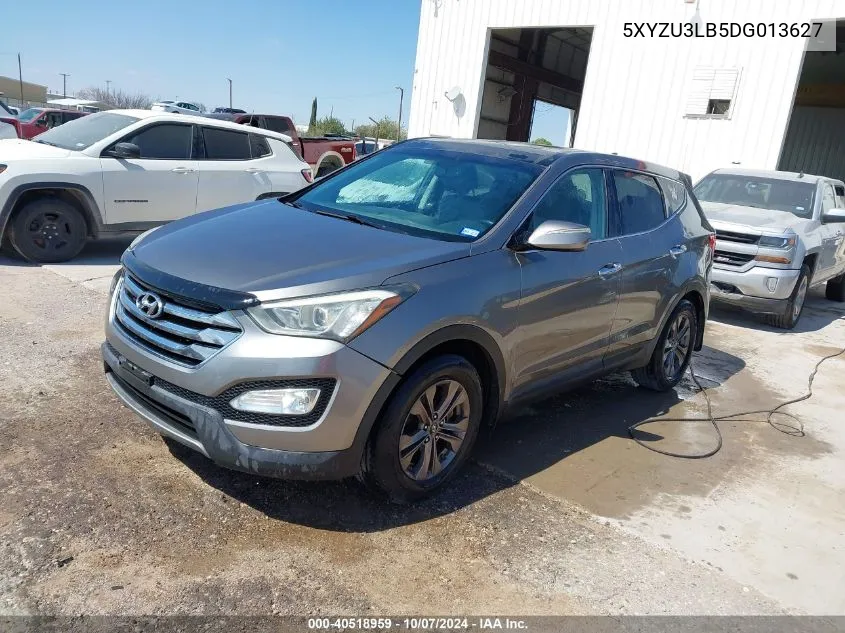 2013 Hyundai Santa Fe Sport VIN: 5XYZU3LB5DG013627 Lot: 40518959