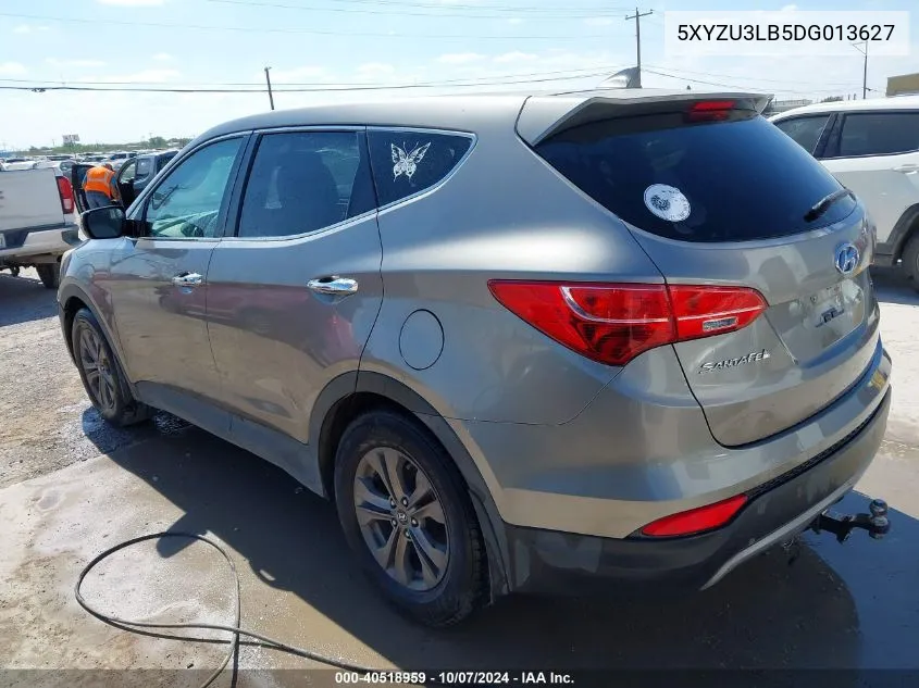 2013 Hyundai Santa Fe Sport VIN: 5XYZU3LB5DG013627 Lot: 40518959