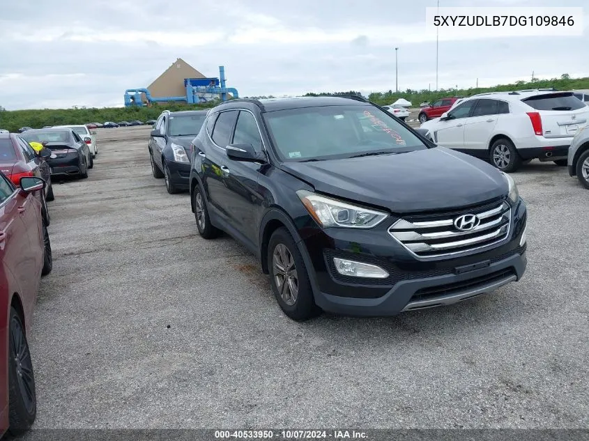 2013 Hyundai Santa Fe Sport VIN: 5XYZUDLB7DG109846 Lot: 40533950