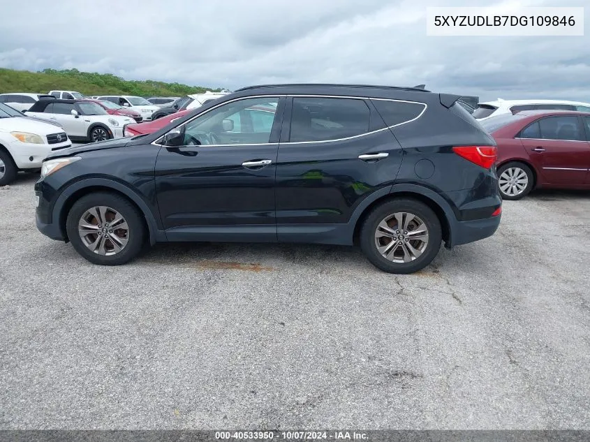 2013 Hyundai Santa Fe Sport VIN: 5XYZUDLB7DG109846 Lot: 40533950