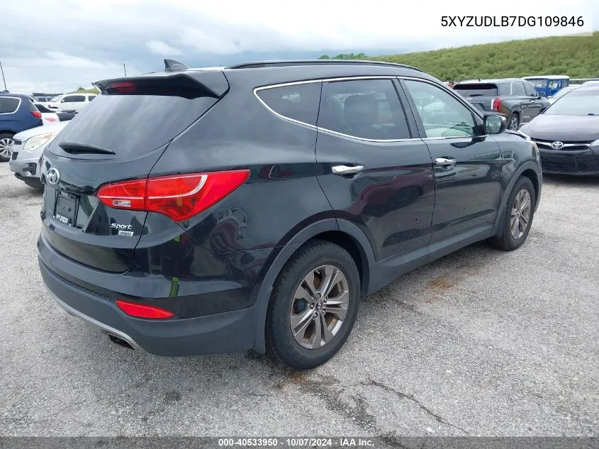 2013 Hyundai Santa Fe Sport VIN: 5XYZUDLB7DG109846 Lot: 40533950