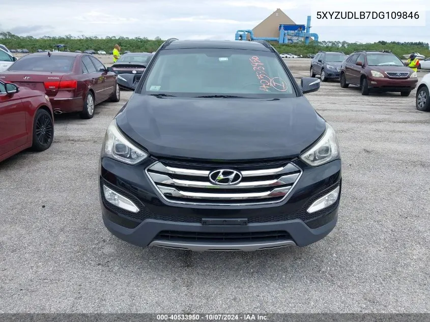 2013 Hyundai Santa Fe Sport VIN: 5XYZUDLB7DG109846 Lot: 40533950