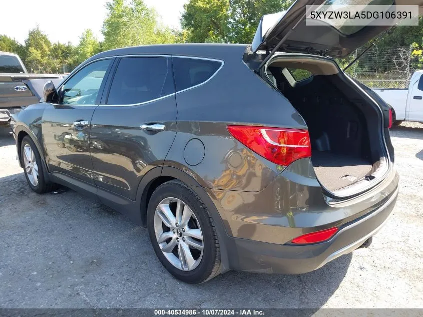 2013 Hyundai Santa Fe Sport 2.0T VIN: 5XYZW3LA5DG106391 Lot: 40534986