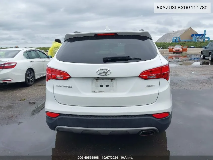 2013 Hyundai Santa Fe Sport VIN: 5XYZU3LBXDG111780 Lot: 40539908