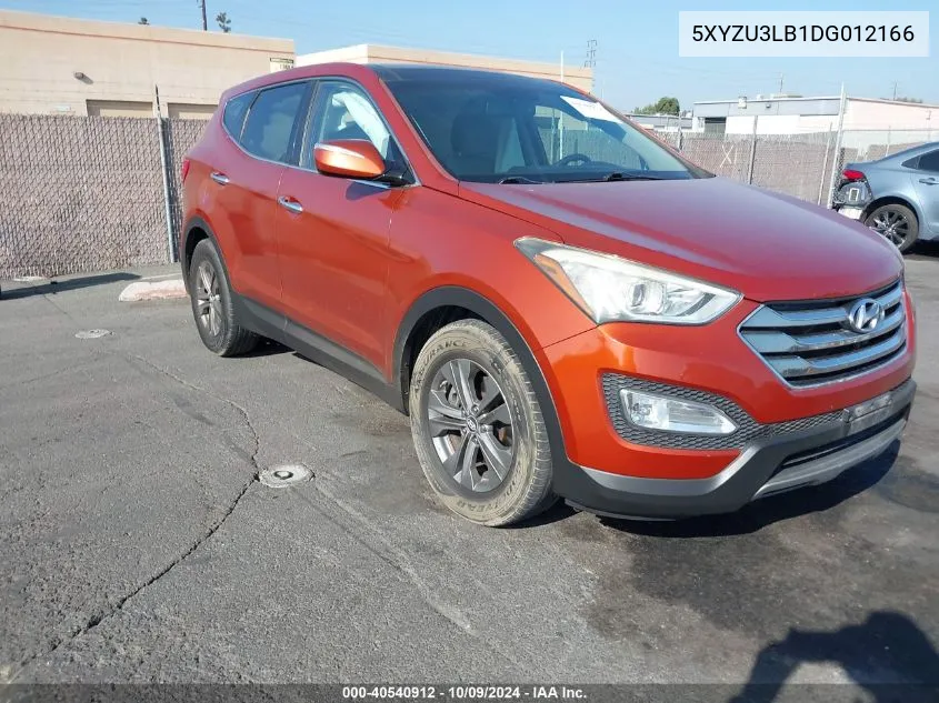 2013 Hyundai Santa Fe Sport VIN: 5XYZU3LB1DG012166 Lot: 40540912