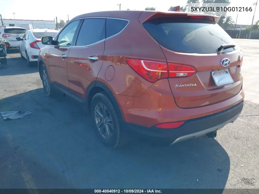 2013 Hyundai Santa Fe Sport VIN: 5XYZU3LB1DG012166 Lot: 40540912