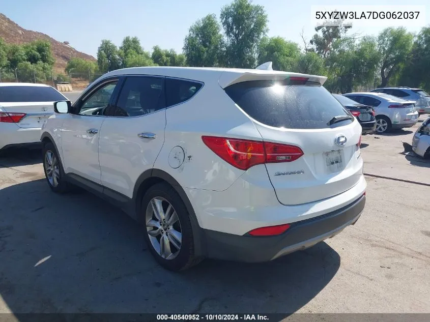 2013 Hyundai Santa Fe Sport 2.0T VIN: 5XYZW3LA7DG062037 Lot: 40540952