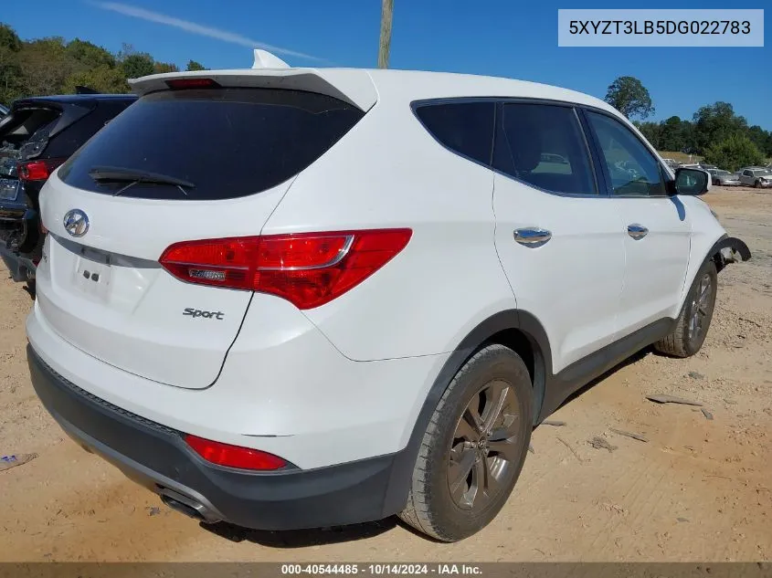 2013 Hyundai Santa Fe Sport VIN: 5XYZT3LB5DG022783 Lot: 40544485