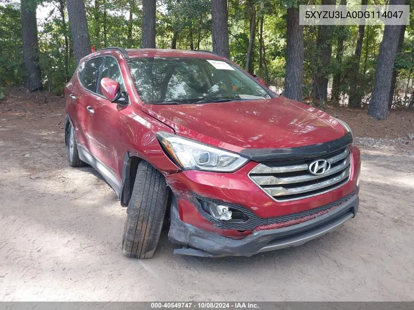 2013 Hyundai Santa Fe Sport 2.0T VIN: 5XYZU3LA0DG114047 Lot: 40549747