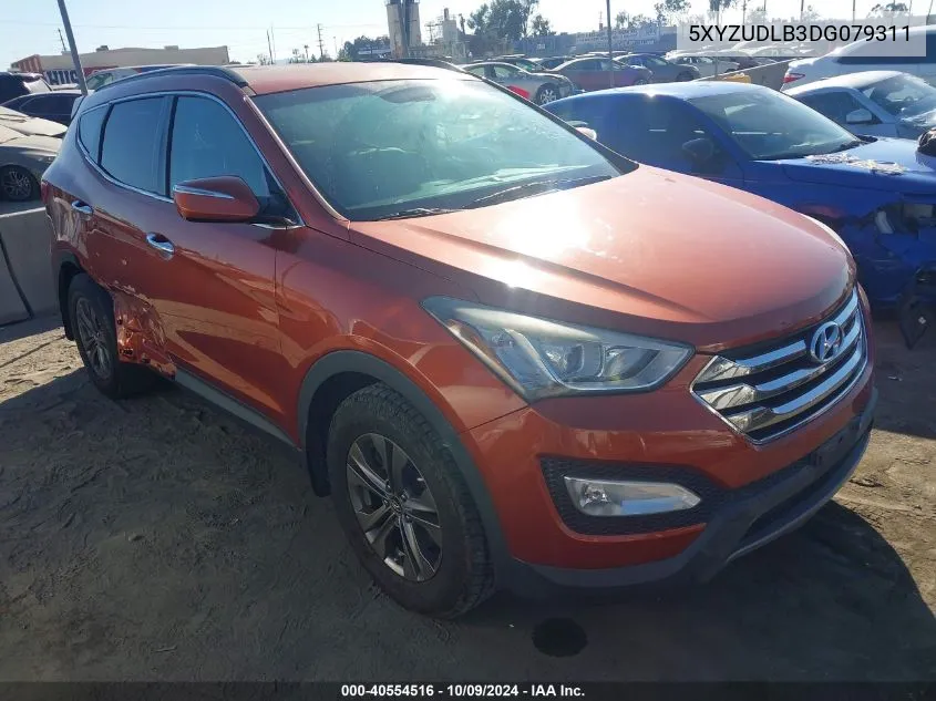 2013 Hyundai Santa Fe VIN: 5XYZUDLB3DG079311 Lot: 40554516