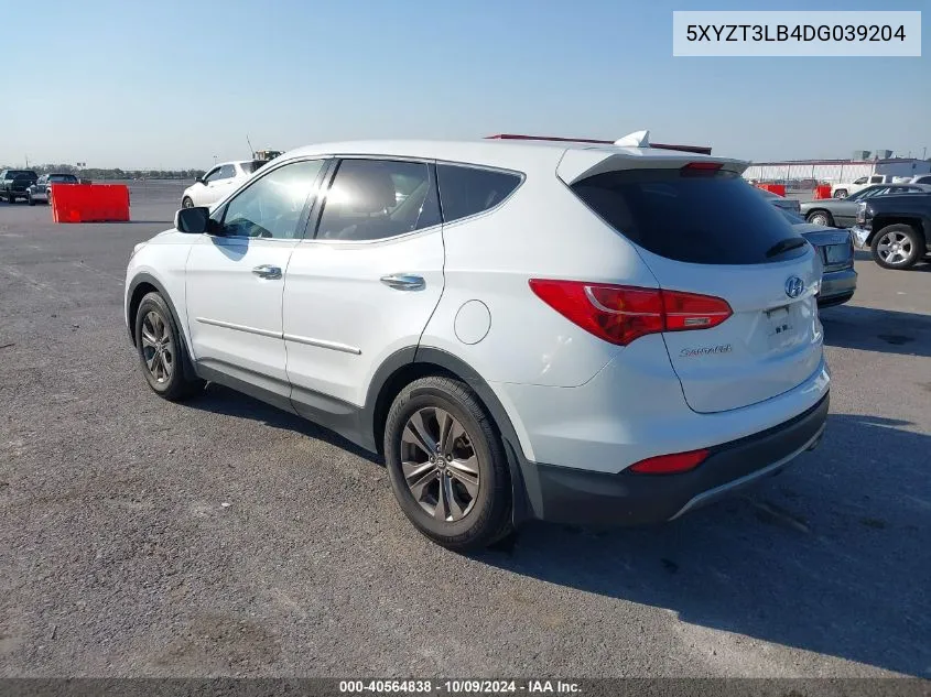 2013 Hyundai Santa Fe Sport VIN: 5XYZT3LB4DG039204 Lot: 40564838