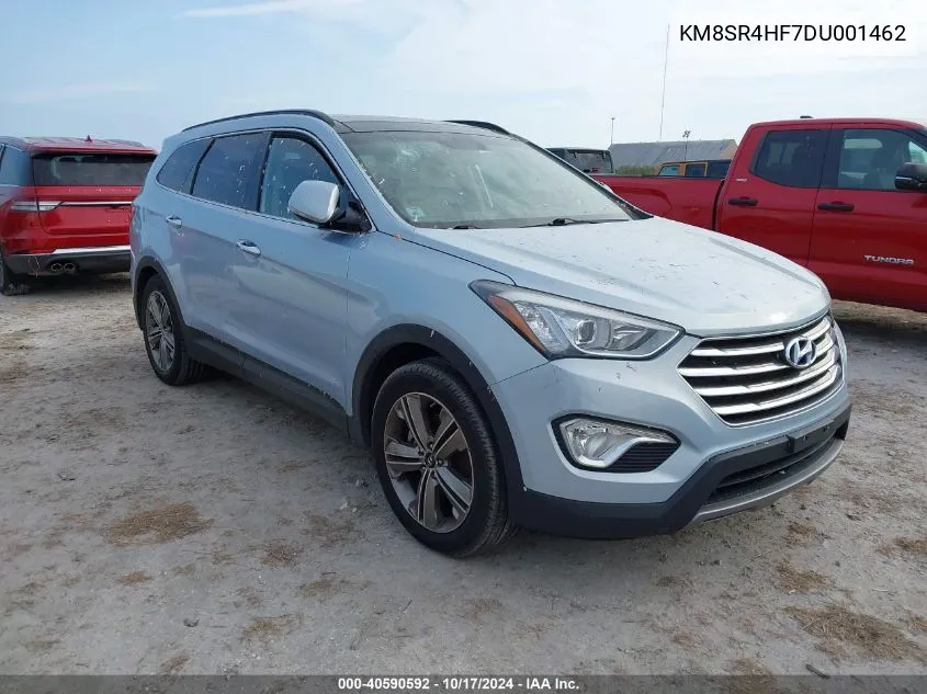 2013 Hyundai Santa Fe Limited VIN: KM8SR4HF7DU001462 Lot: 40590592