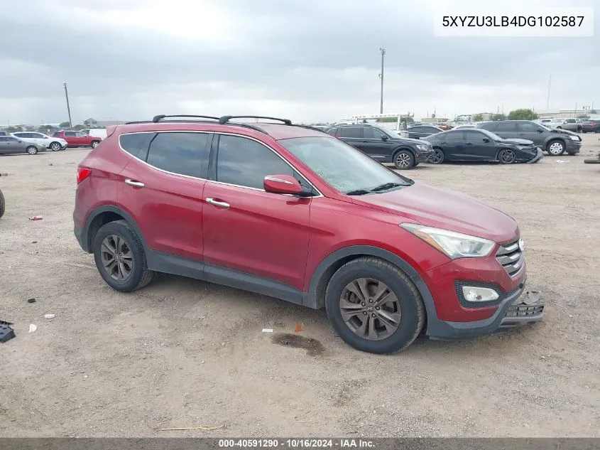 2013 Hyundai Santa Fe Sport VIN: 5XYZU3LB4DG102587 Lot: 40591290