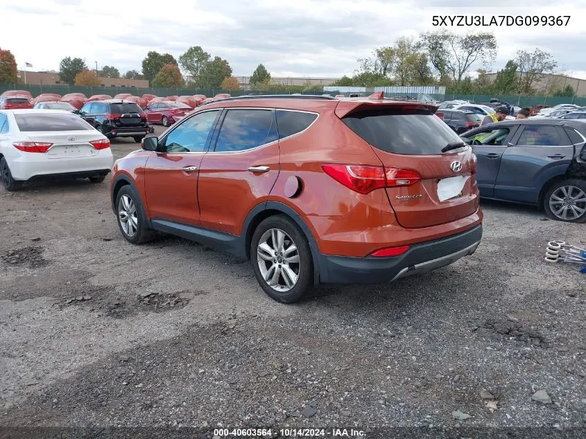 2013 Hyundai Santa Fe Sport 2.0T VIN: 5XYZU3LA7DG099367 Lot: 40603564