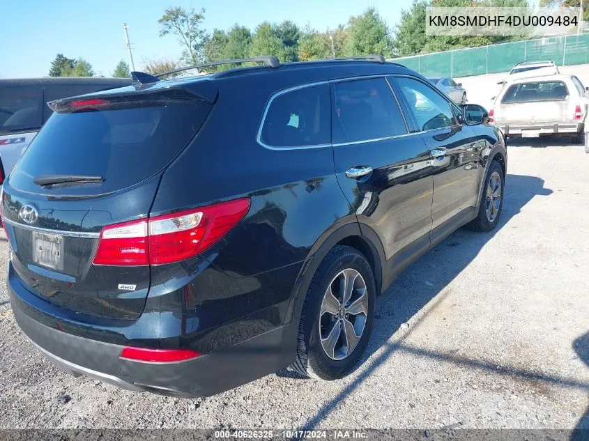 KM8SMDHF4DU009484 2013 Hyundai Santa Fe Gls