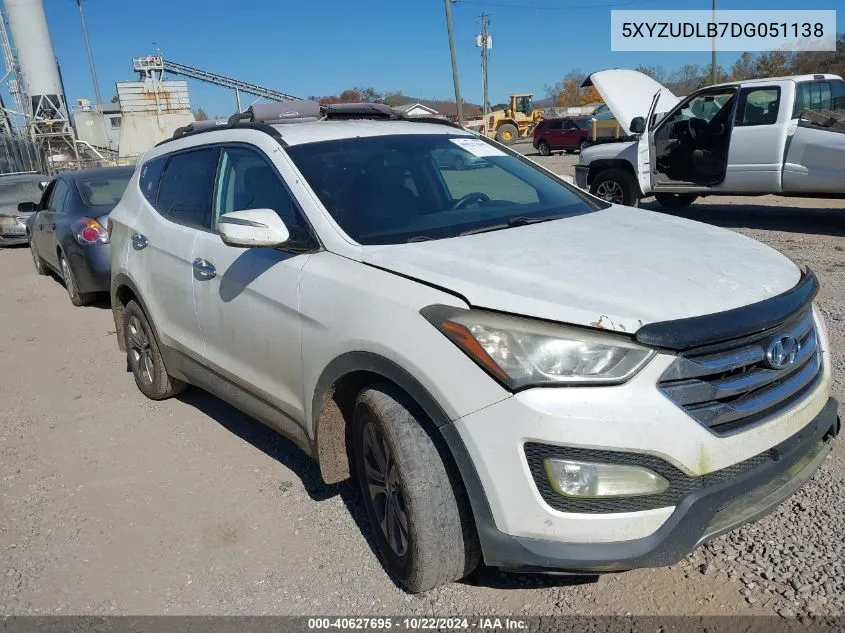 5XYZUDLB7DG051138 2013 Hyundai Santa Fe Sport