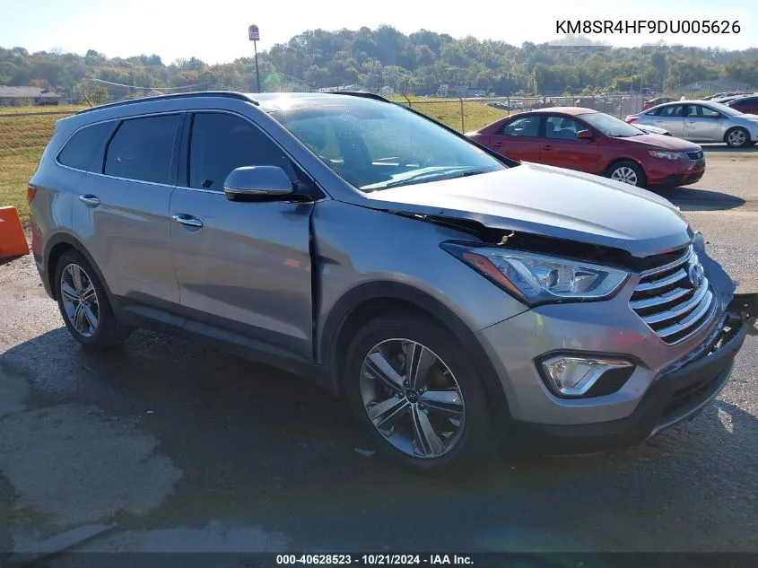 2013 Hyundai Santa Fe Limited VIN: KM8SR4HF9DU005626 Lot: 40628523