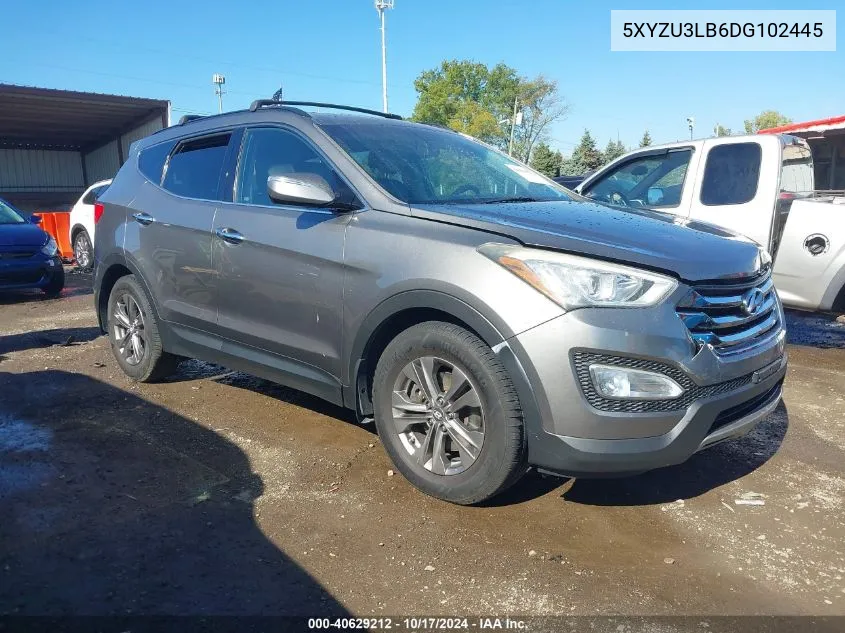 2013 Hyundai Santa Fe Sport VIN: 5XYZU3LB6DG102445 Lot: 40629212