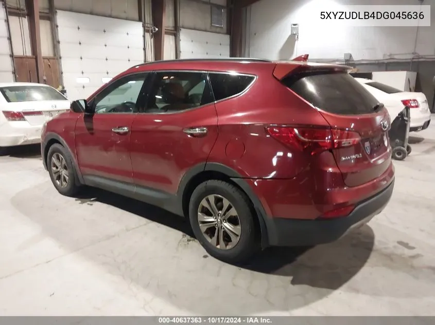 5XYZUDLB4DG045636 2013 Hyundai Santa Fe Sport