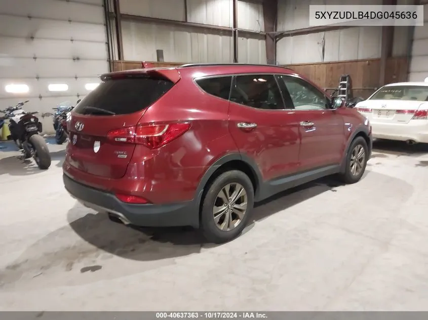 5XYZUDLB4DG045636 2013 Hyundai Santa Fe Sport