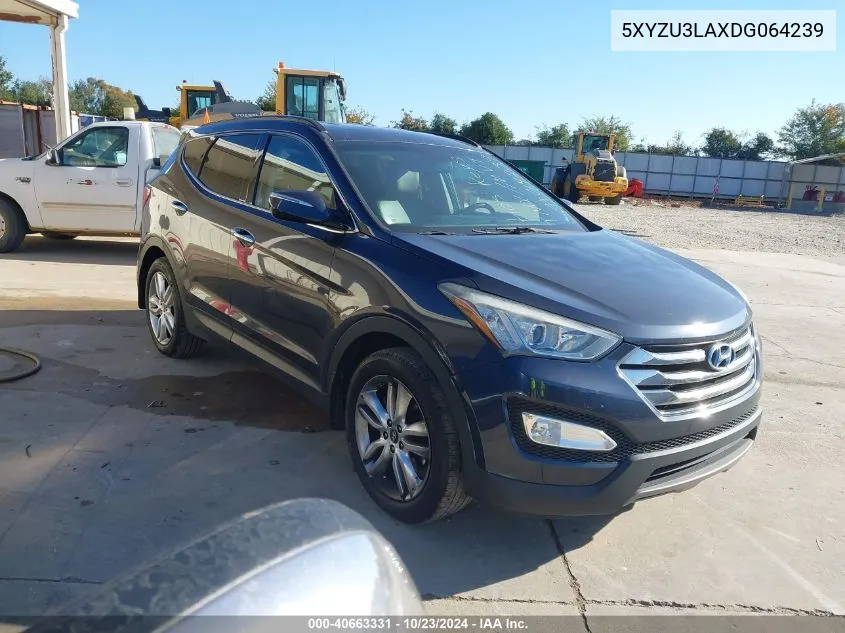 2013 Hyundai Santa Fe Sport 2.0T VIN: 5XYZU3LAXDG064239 Lot: 40663331