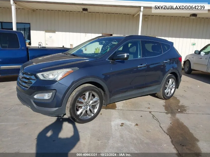 5XYZU3LAXDG064239 2013 Hyundai Santa Fe Sport 2.0T