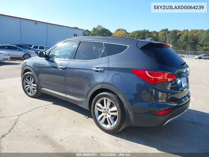 5XYZU3LAXDG064239 2013 Hyundai Santa Fe Sport 2.0T