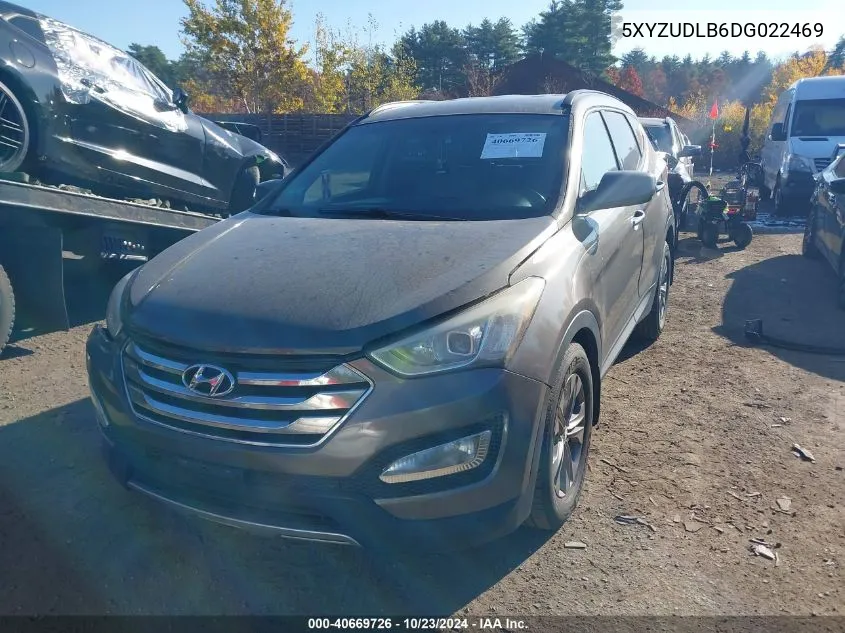 2013 Hyundai Santa Fe Sport VIN: 5XYZUDLB6DG022469 Lot: 40669726