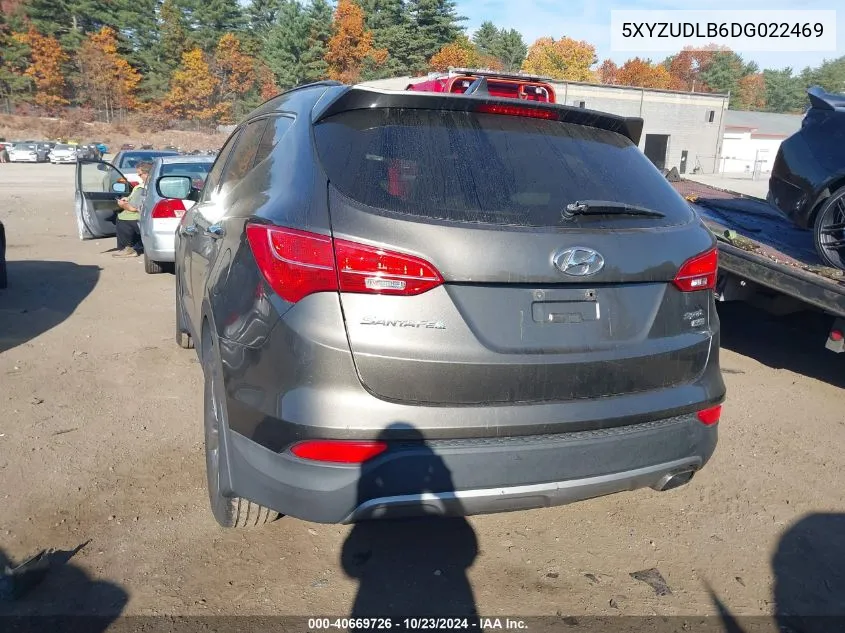 2013 Hyundai Santa Fe Sport VIN: 5XYZUDLB6DG022469 Lot: 40669726