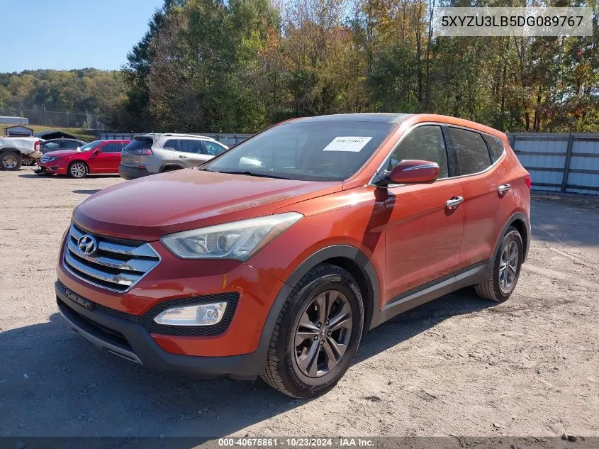 2013 Hyundai Santa Fe Sport VIN: 5XYZU3LB5DG089767 Lot: 40675861