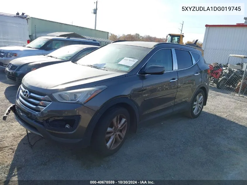 5XYZUDLA1DG019745 2013 Hyundai Santa Fe Sport 2.0T