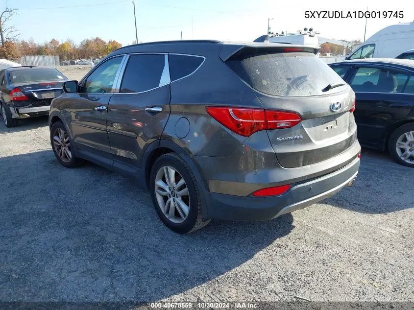 5XYZUDLA1DG019745 2013 Hyundai Santa Fe Sport 2.0T