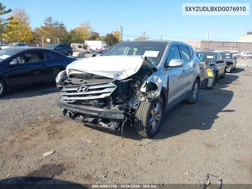 5XYZUDLBXDG076910 2013 Hyundai Santa Fe Sport