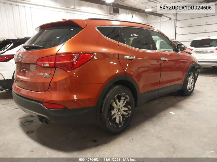 2013 Hyundai Santa Fe Sport 2.0T VIN: 5XYZUDLA1DG024606 Lot: 40704531