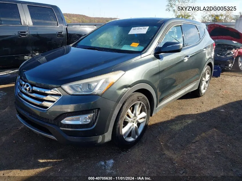 2013 Hyundai Santa Fe Sport 2.0T VIN: 5XYZW3LA2DG005325 Lot: 40705630