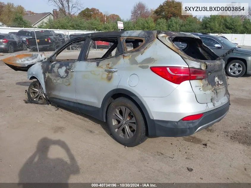 5XYZU3LBXDG003854 2013 Hyundai Santa Fe Sport