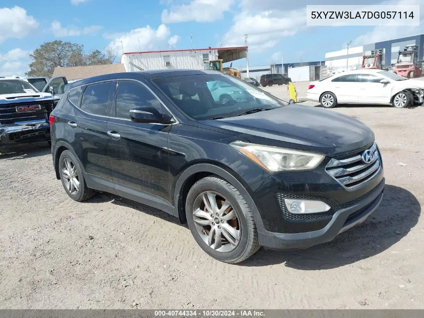 2013 Hyundai Santa Fe Sport 2.0T VIN: 5XYZW3LA7DG057114 Lot: 40744334