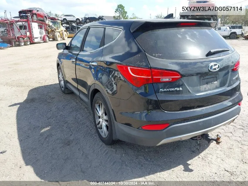 2013 Hyundai Santa Fe Sport 2.0T VIN: 5XYZW3LA7DG057114 Lot: 40744334