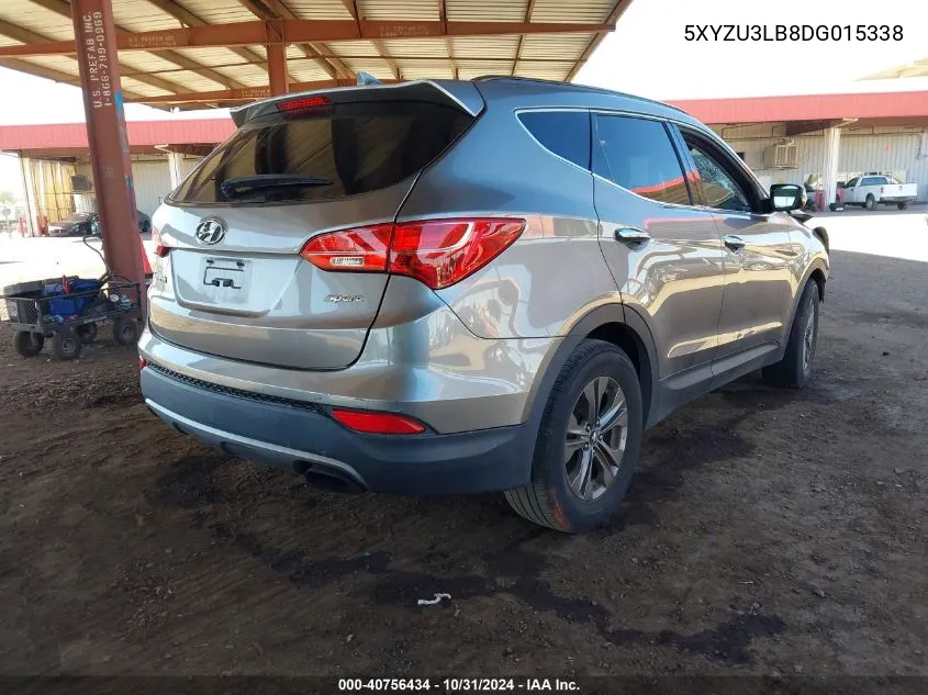 2013 Hyundai Santa Fe Sport VIN: 5XYZU3LB8DG015338 Lot: 40756434