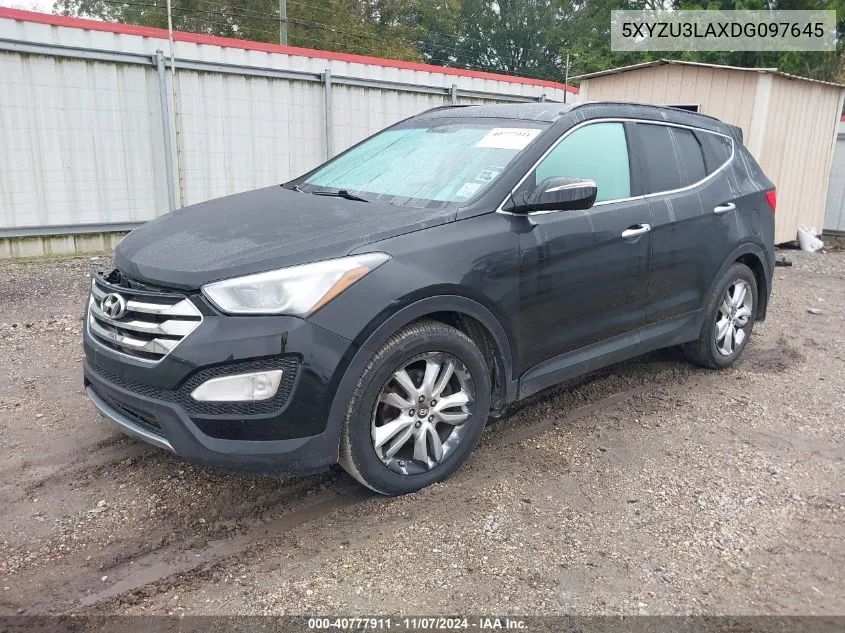 2013 Hyundai Santa Fe Sport 2.0T VIN: 5XYZU3LAXDG097645 Lot: 40777911