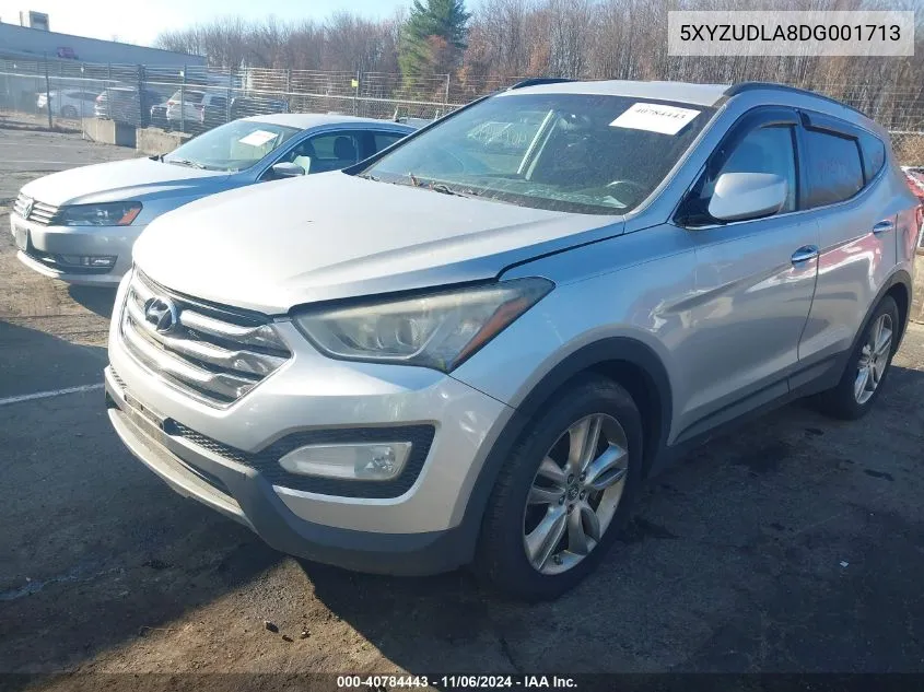 2013 Hyundai Santa Fe Sport 2.0T VIN: 5XYZUDLA8DG001713 Lot: 40784443