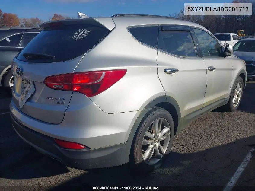 2013 Hyundai Santa Fe Sport 2.0T VIN: 5XYZUDLA8DG001713 Lot: 40784443