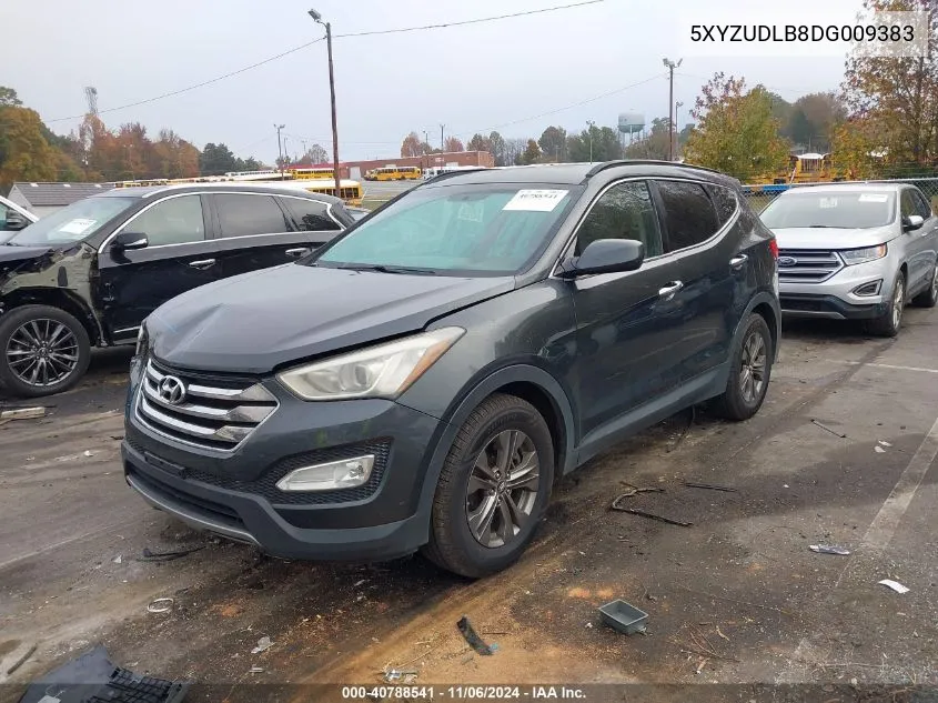 2013 Hyundai Santa Fe Sport VIN: 5XYZUDLB8DG009383 Lot: 40788541